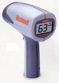 Bushnell社低価格高性能スピードガン「スピードスター」色々なスピード 